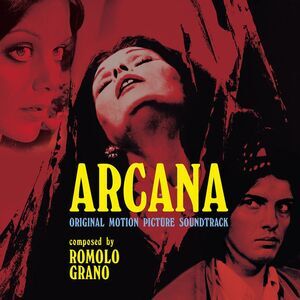 Romolo Grano - Arcana (Original Soundtrack) - Limited Clear Red Colored Vinyl